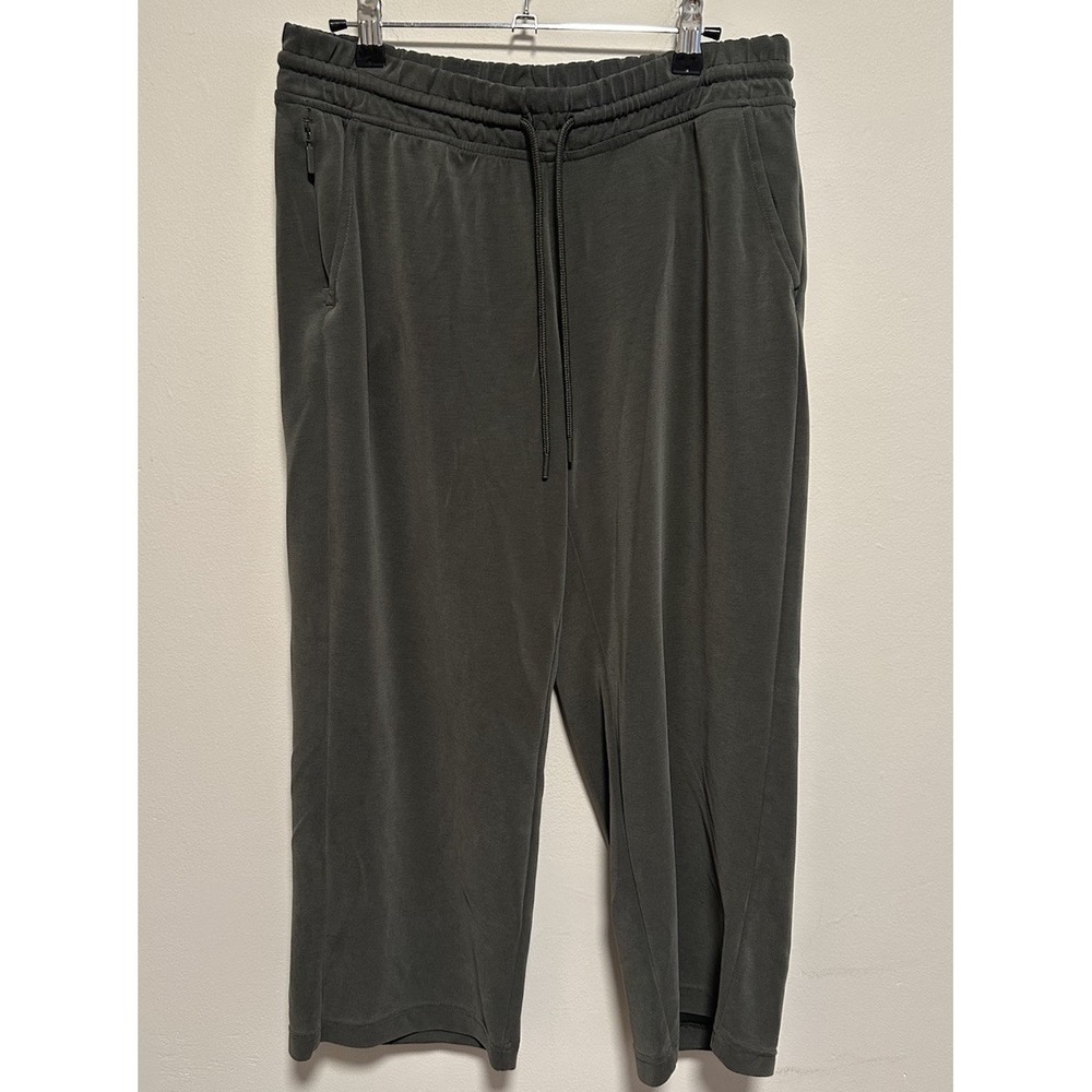 Athleta Women's Green Flowy Pants Sz Medium